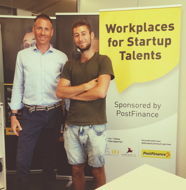 Yasai is proud to be part of the StartUp Space by PostFinance