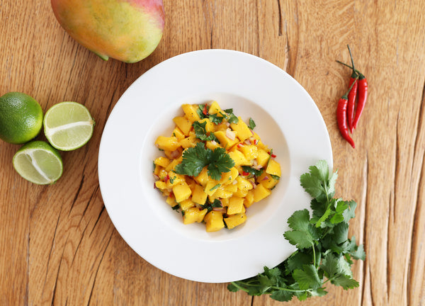 Easy Mango Salsa with Coriander