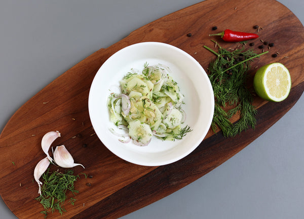 Cucumber Salad with Vinegar